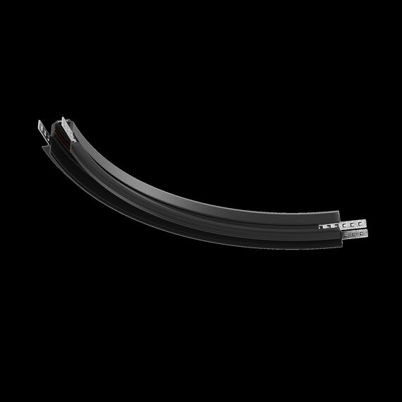 Maytoni Technical TRA044-angle.12B Коннектор радиусный R300 Exility встраиваемый под ГКЛ 12,5мм, черный, изображение 6