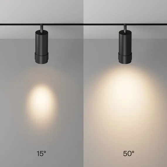 Maytoni TR211-1-12W2.7K-Z-B Трековый магнитный светодиодный светильник EXILITY Focus Zoom, изображение 4