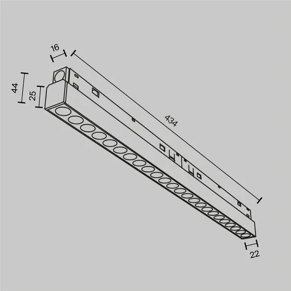 Maytoni TR031-2-24W2.7K-B Трековый магнитный светодиодный светильник EXILITY Points, изображение 2