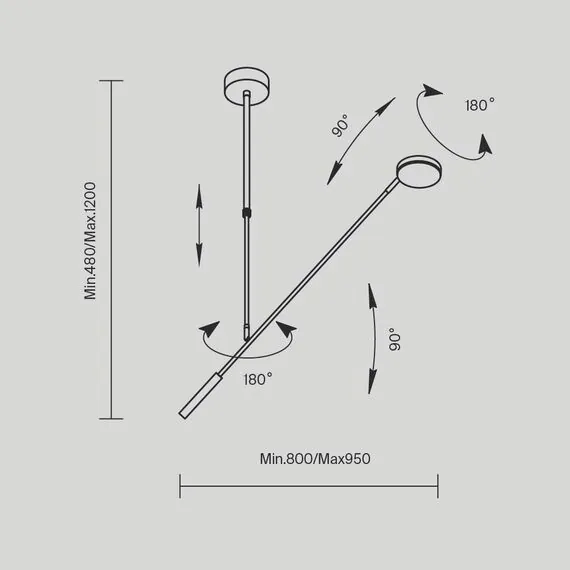 Maytoni Decorative MOD070CL-L8W3K Светильник потолочная светодиодный Fad, изображение 4