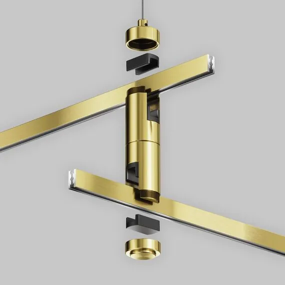 Maytoni Technical TRA157SW-D1-BS Подвес тросовый двойной Flarity, изображение 4