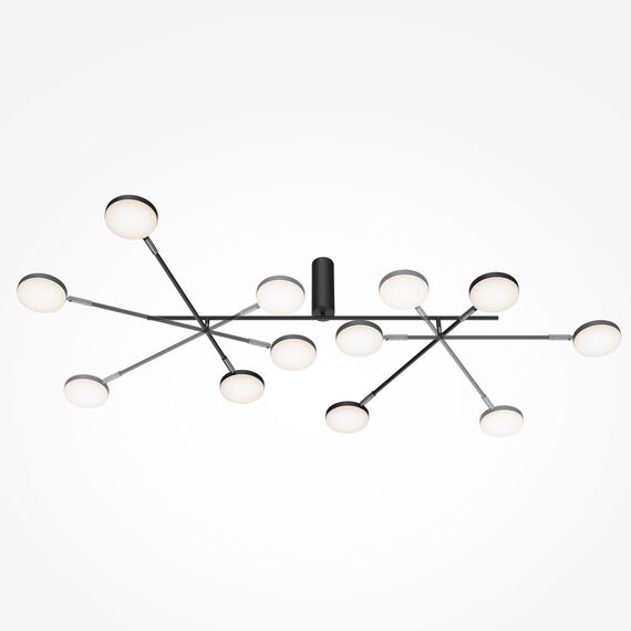 Maytoni Decorative MOD070CL-L30B3K Люстра потолочная светодиодная Fad, изображение 3