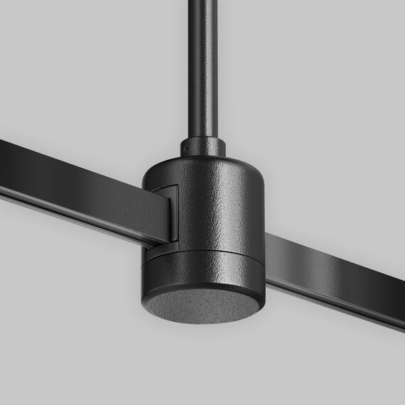 Maytoni Technical TRA158C-IPC1-B Крепление потолочное 300мм с прямым коннектором питания Flarity, изображение 3