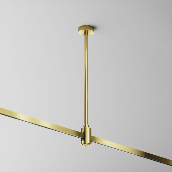 Maytoni Technical TRA158C-B1-BS Крепление потолочное 300 мм с вводом питания Flarity, изображение 2