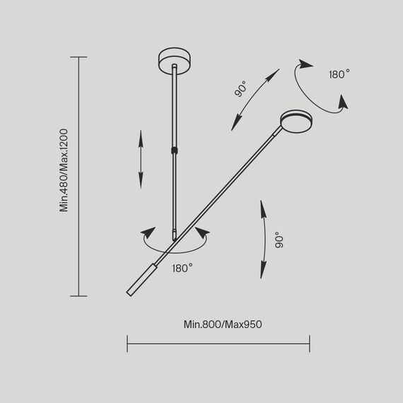 Maytoni Decorative MOD070CL-L8W3K Светильник потолочная светодиодный Fad, изображение 4