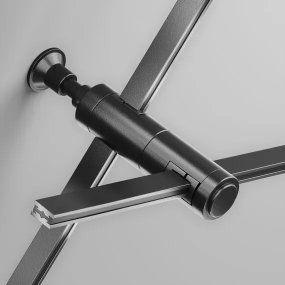 Maytoni Technical TRA155CW-D1-B Крепление настенное двойное Flarity, изображение 3
