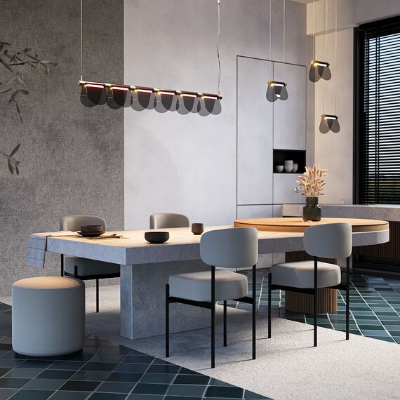 Maytoni Decorative MOD319PL-L5B3K Светильник подвесной светодиодный Fluffy, изображение 8