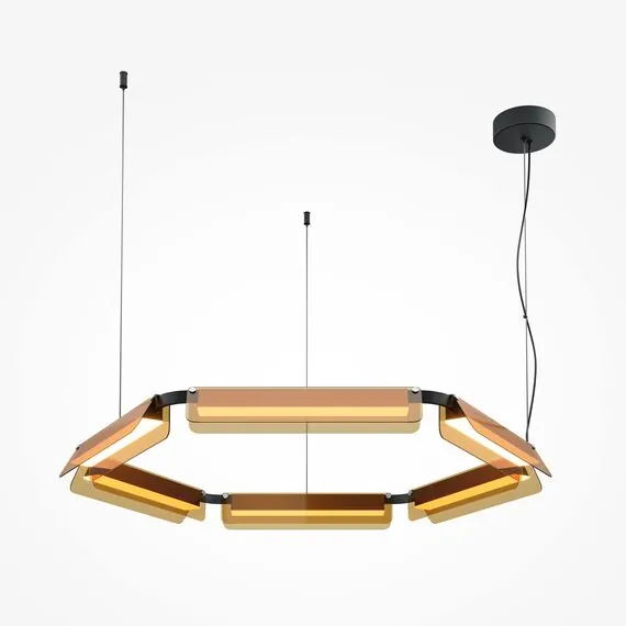 Maytoni Decorative MOD296PL-L60BC3K Люстра подвесная светодиодная Flat, изображение 3