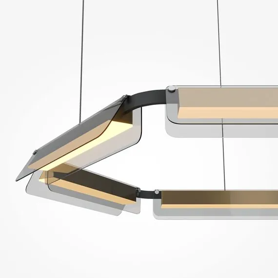 Maytoni Decorative MOD296PL-L60BS3K Люстра подвесная светодиодная Flat, изображение 2