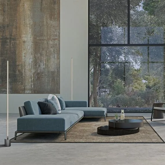 Maytoni Decorative MOD147FL-L20BK1 Торшер светодиодный диммируемый Flow, изображение 6