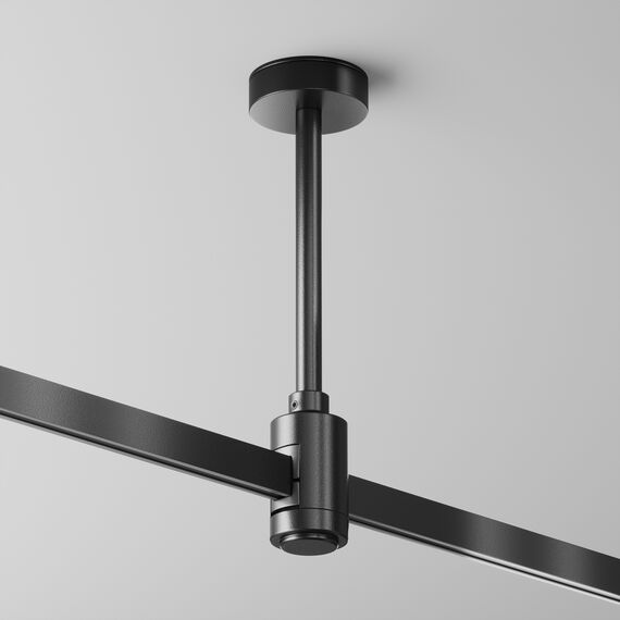 Maytoni Technical TRA156C-SL1-B Крепление потолочное одинарное 138мм Flarity, изображение 2