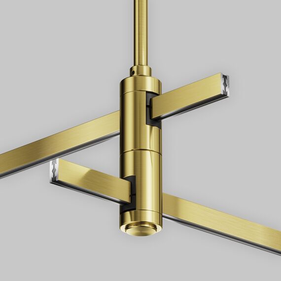 Maytoni Technical TRA156C-D1-BS Крепление потолочное двойное 78мм Flarity, изображение 3