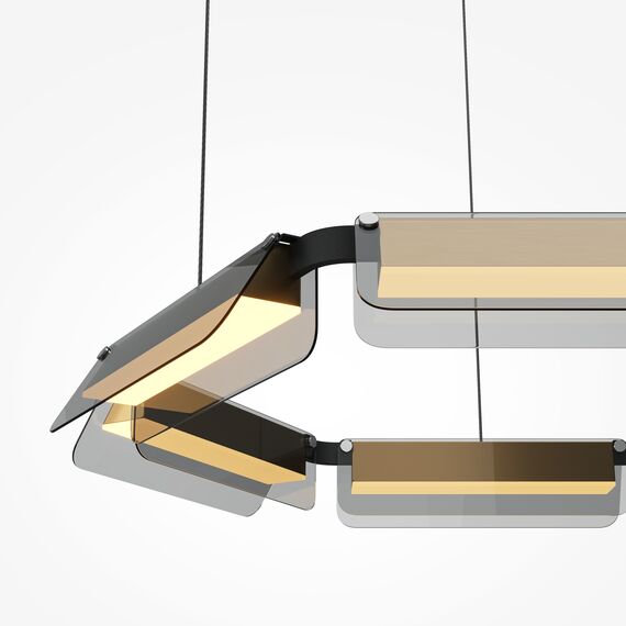 Maytoni Decorative MOD296PL-L40BS3K Люстра подвесная светодиодная Flat, изображение 2