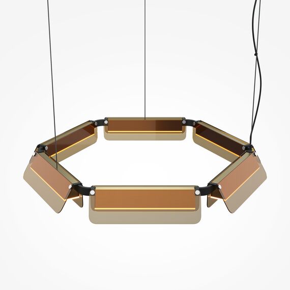Maytoni Decorative MOD296PL-L40BC3K Люстра подвесная светодиодная Flat, изображение 4