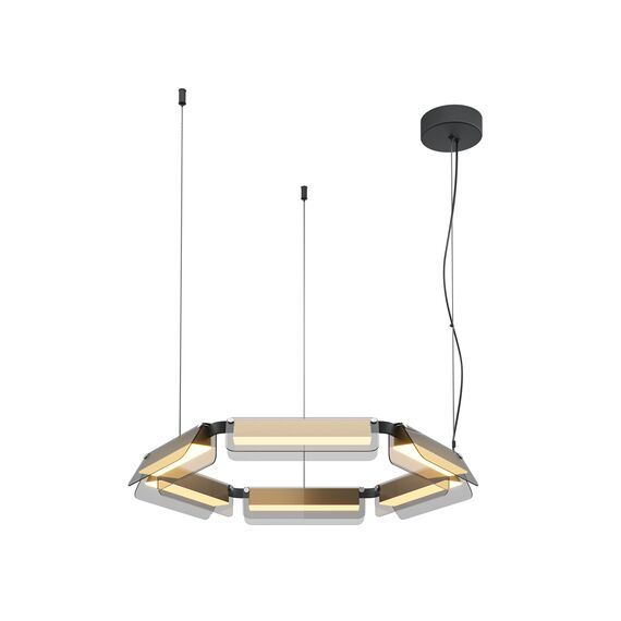 Maytoni Decorative MOD296PL-L40BS3K Люстра подвесная светодиодная Flat