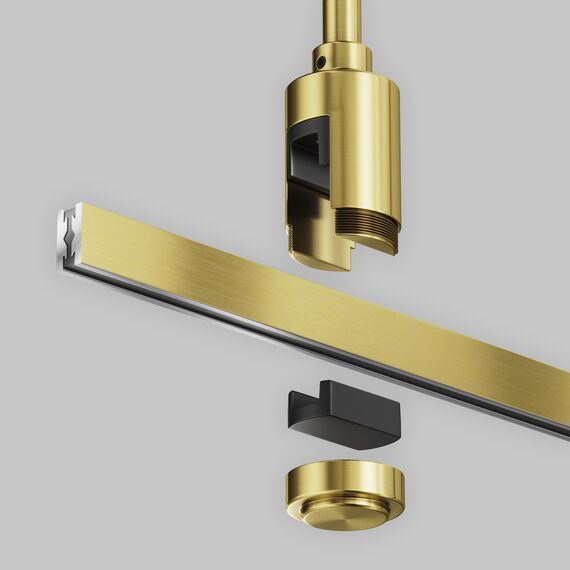 Maytoni Technical TRA156C-B1-BS Крепление потолочное 78 мм с вводом питания Flarity, изображение 4