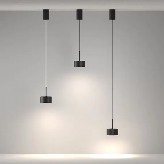 Maytoni Technical P102PL-12W4K-B Светильник подвесной светодиодный Glare, изображение 5