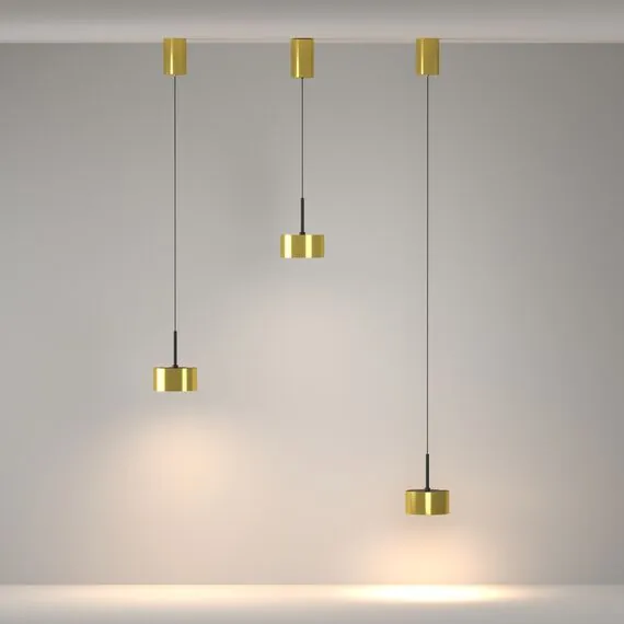 Maytoni Technical P102PL-12W3K-BS Светильник подвесной светодиодный Glare, изображение 5