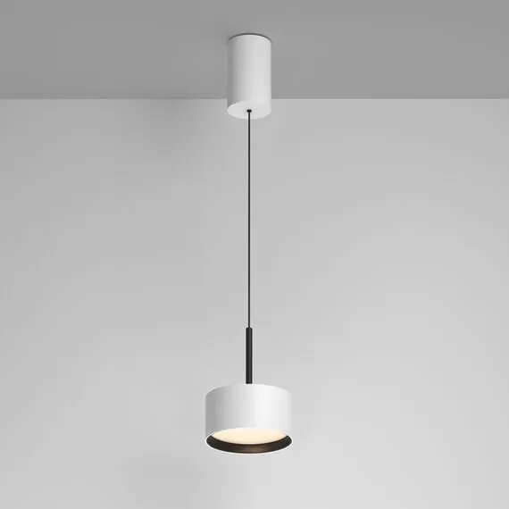 Maytoni Technical P102PL-12W3K-W Светильник подвесной светодиодный Glare, изображение 3