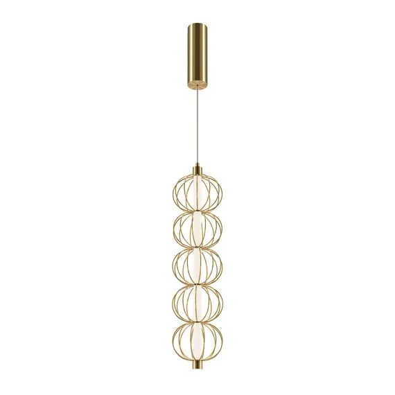 Maytoni Decorative MOD216PL-L10G3K Светильник подвесной светодиодный Golden Cage