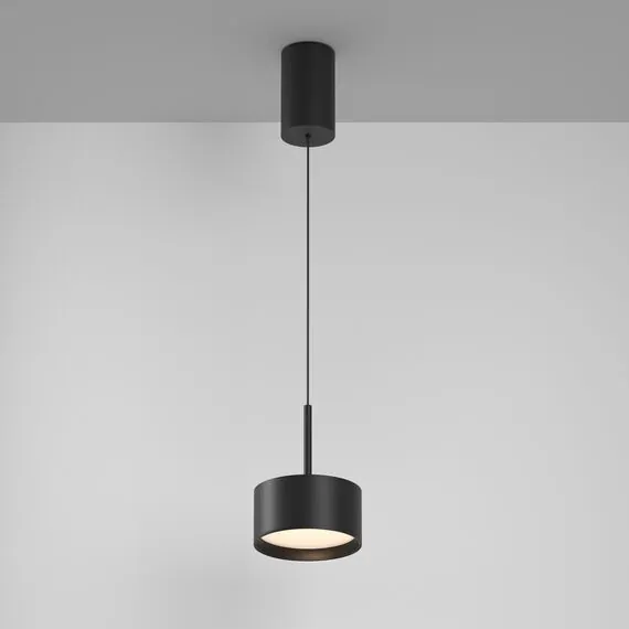 Maytoni Technical P102PL-12W3K-B Светильник подвесной светодиодный Glare, изображение 3