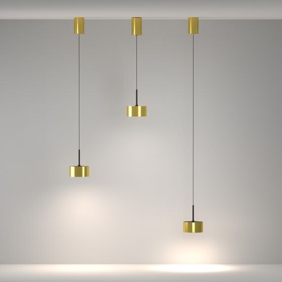 Maytoni P102PL-12W4K-BS Светильник подвесной светодиодный Glare, изображение 5