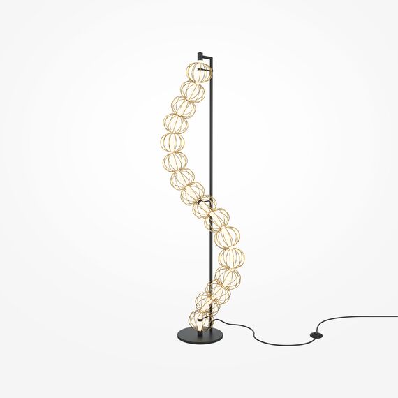 Maytoni Decorative MOD216FL-L38G3K Торшер светодиодный Golden Cage, изображение 3