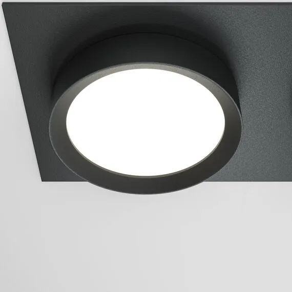 Maytoni Technical DL086-02-GX53-SQ-B Светильник встраиваемый Hoop, изображение 2