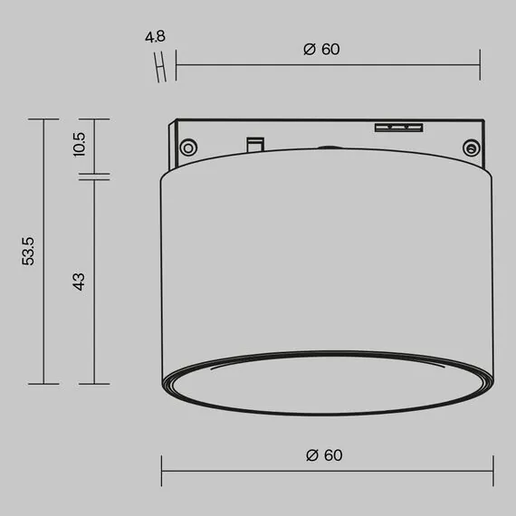Maytoni Technical TR188-1-5W2.7K-M-BBS Трековый магнитный светодиодный светильник Levity Alfa S, изображение 8
