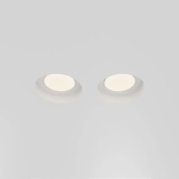 Maytoni DL002-GU10-02-W Сетильник встраиваемый Gyps Modern, изображение 3
