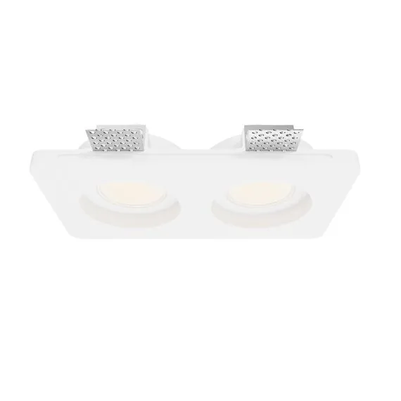 Maytoni DL002-GU10-02-W Сетильник встраиваемый Gyps Modern