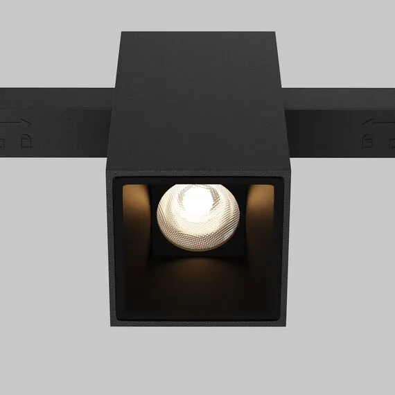 Maytoni Technical TR121-2-7W3K-B Трековый однофазный магнитный светодиодный светильник Exility Alfa, изображение 2