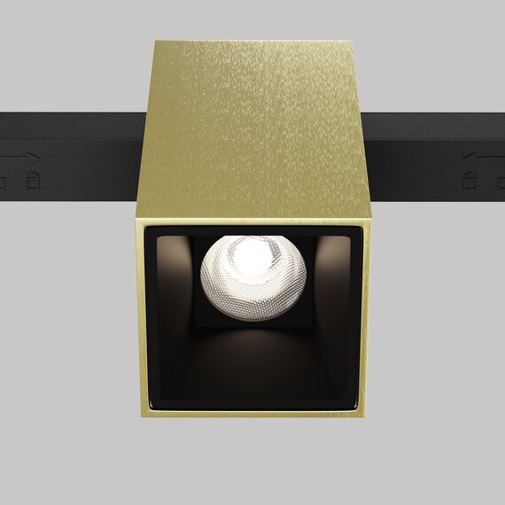 Maytoni Technical TR121-4-7W-DS-BS Трековый однофазный магнитный светодиодный светильник Exility Alfa, изображение 2