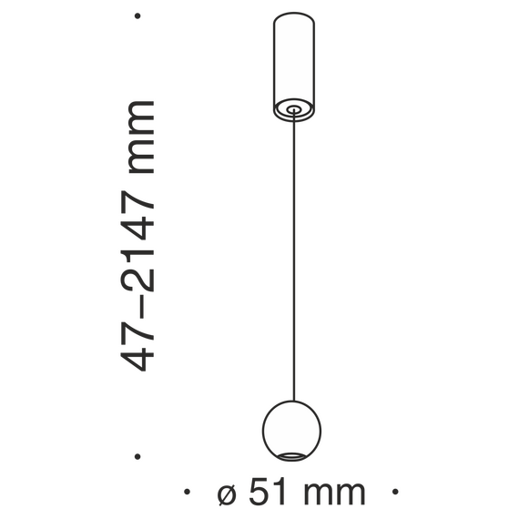 Maytoni Technical P067PL-L5GF3K Подвесной светильник Harmat, изображение 3