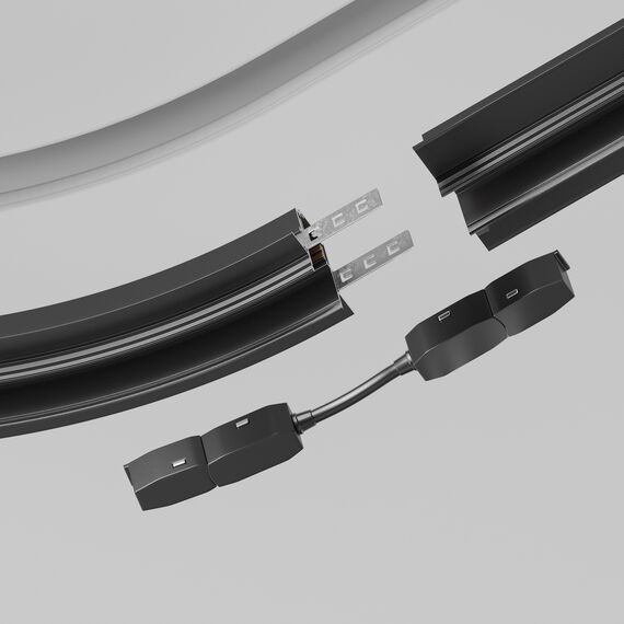 Maytoni Technical TRA034CS-B Коннектор гибкий Exility, изображение 4