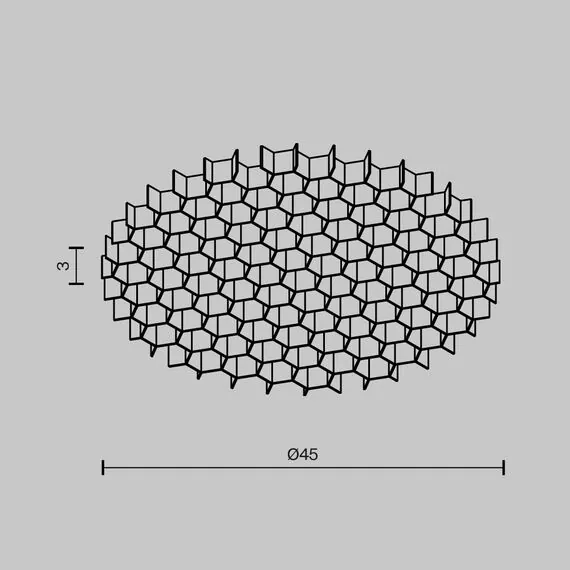 Maytoni Technical HoneyComb-D45 Светофильтр Artisan HoneyComb-D45, изображение 3