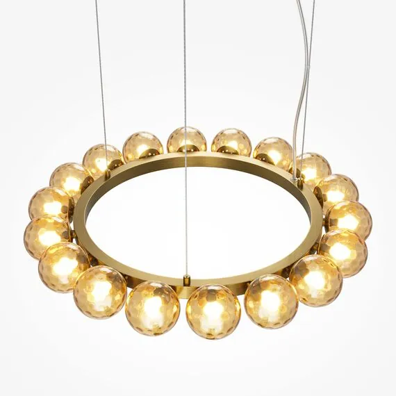 Maytoni Decorative MOD331PL-L32BS3K Люстра подвесная светодиодная Ambre, изображение 6