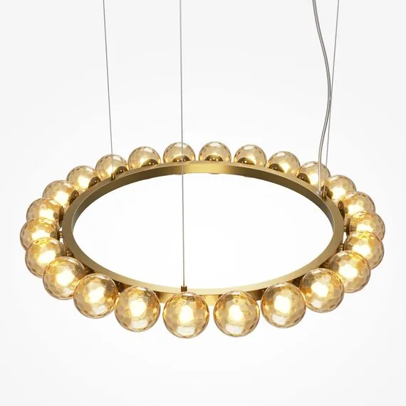 Maytoni Decorative MOD331PL-L42BS3K Люстра подвесная светодиодная Ambre, изображение 6