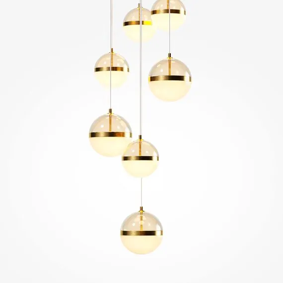 Maytoni Decorative MOD295PL-L120BBS3K Люстра подвесная светодиодная Area, изображение 4