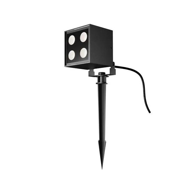Maytoni Outdoor O309FL-L8B3K Уличный грунтовый светодиодный светильник Ares