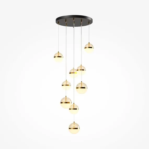 Maytoni Decorative MOD295PL-L120BBS3K Люстра подвесная светодиодная Area, изображение 3