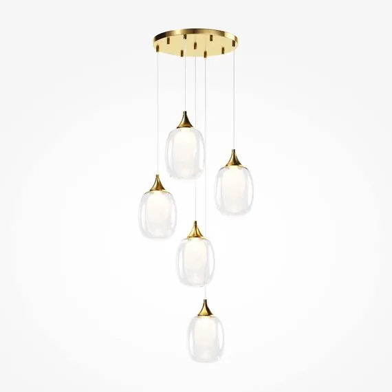 Maytoni MOD016PL-05BS Светильник подвесной Aura, изображение 5