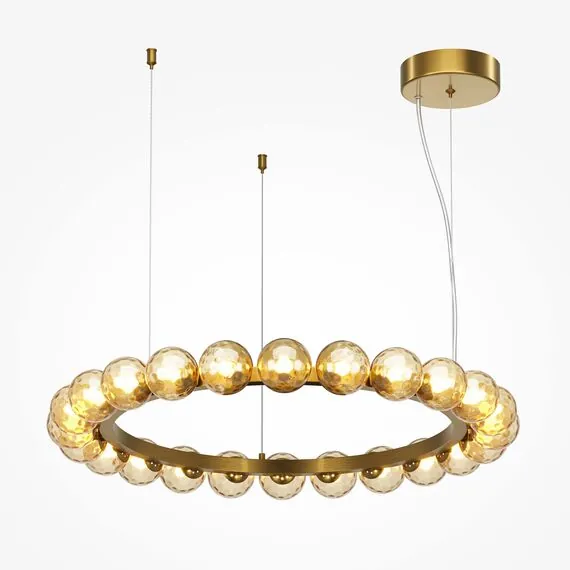 Maytoni Decorative MOD331PL-L42BS3K Люстра подвесная светодиодная Ambre, изображение 5