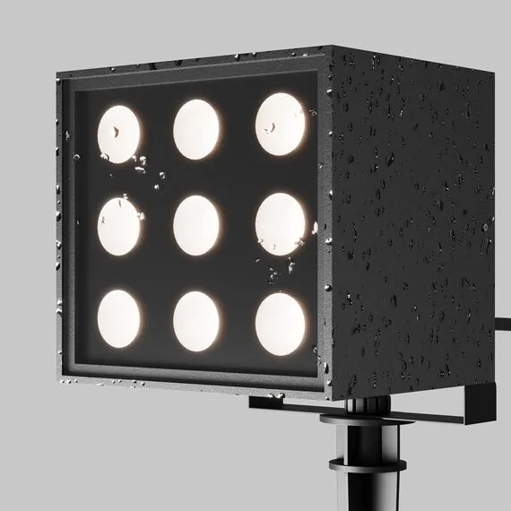 Maytoni Outdoor O309FL-L18B3K Уличный грунтовый светодиодный светильник Ares, изображение 6