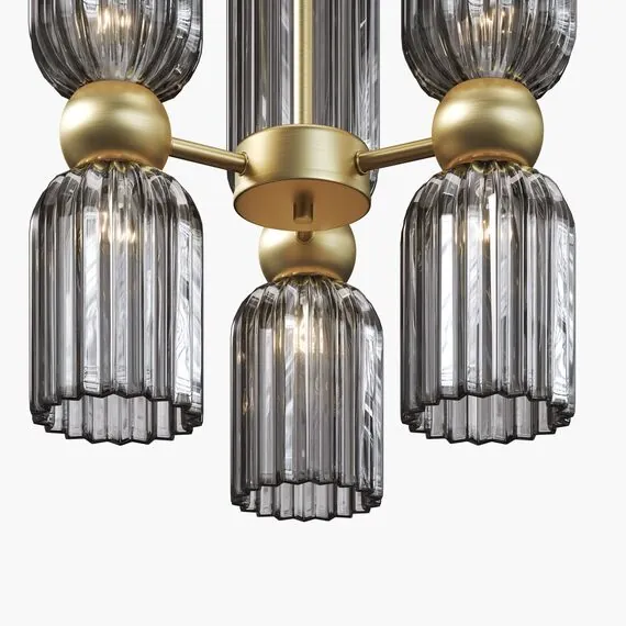 Maytoni Decorative MOD302PL-06GR Люстра на штанге Antic, изображение 2