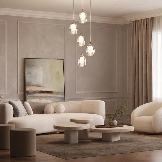Maytoni MOD016PL-05BS Светильник подвесной Aura, изображение 2