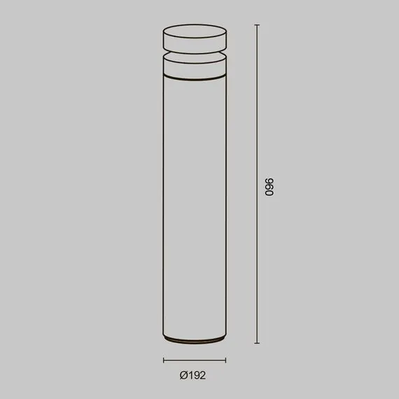 Maytoni Outdoor O469FL-L20CM3K1 Уличный ландшафтный светодиодный светильник Betone, изображение 8