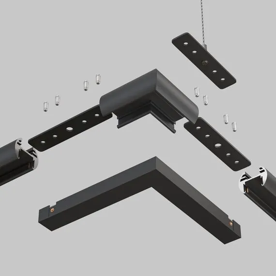 Maytoni Technical TRA172CL-R-11B Коннектор угловой круглый Basity, изображение 4