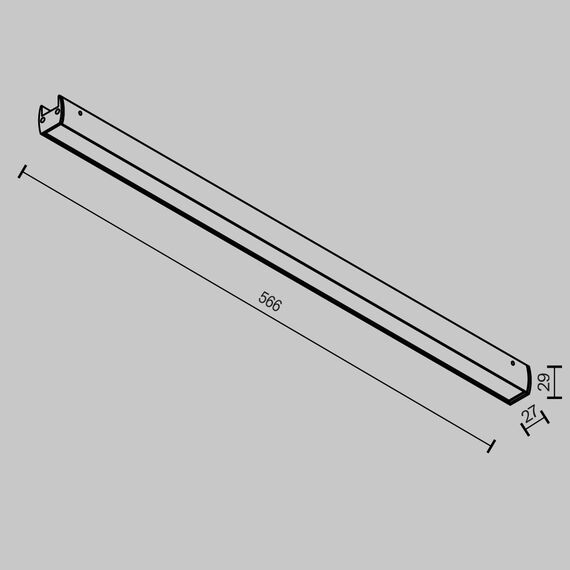 Maytoni Technical TR161-1-25W3K-B Трековый однофазный светодиодный светильник Elasity Basis, изображение 7