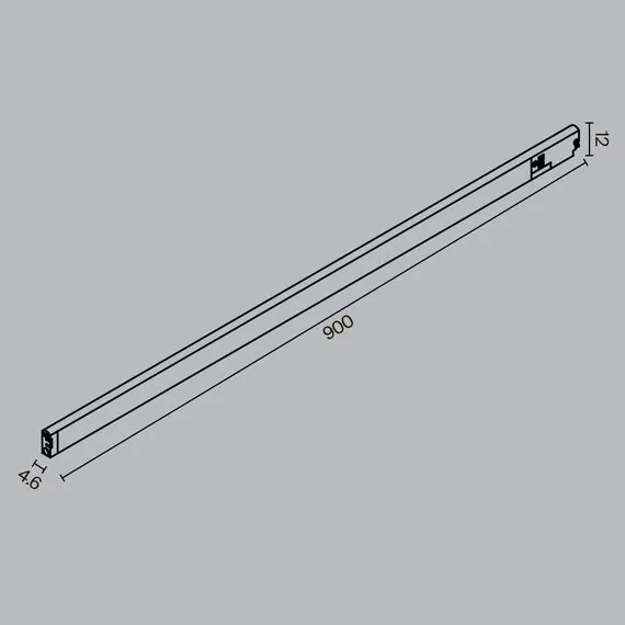 Maytoni Technical TR190-1-15W2.7K-B Трековый магнитный светодиодный светильник Levity Basis, изображение 8